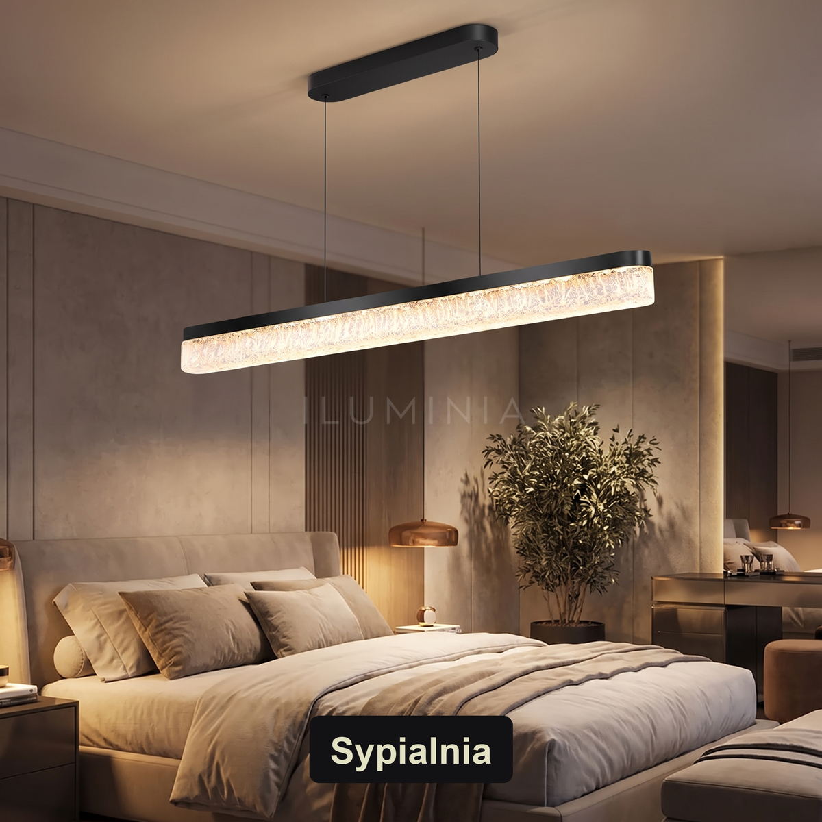 Lampa kryształowa wisząca | Ombretta