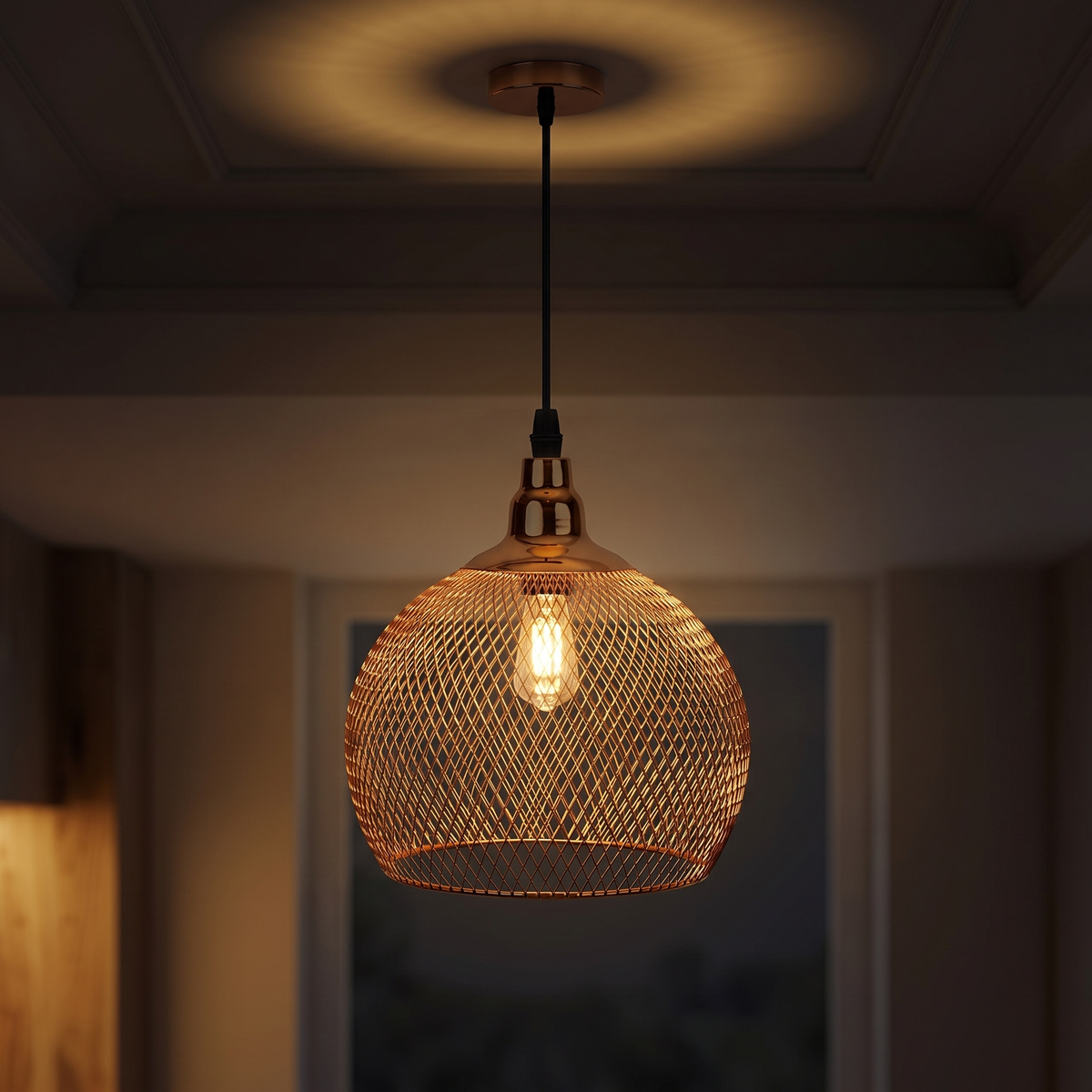 Lampa okrągła wisząca | Orvella