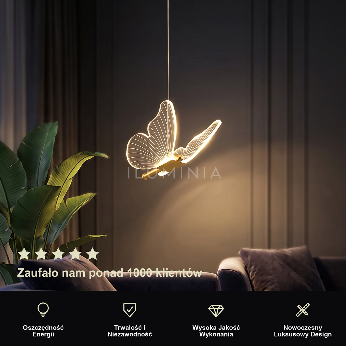 Lampa papierowa wisząca | Tellara – prezentacja