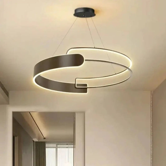 Lampa pierścieniowa LED wisząca | Ambita