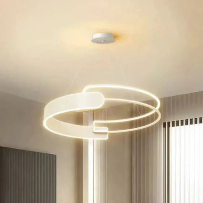 Lampa pierścieniowa LED wisząca | Ambita