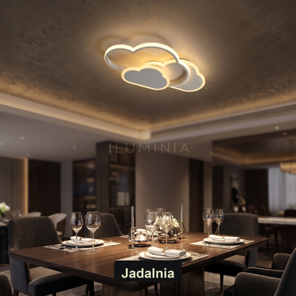 Lampa plafon chmura | Soliva – jadalnia