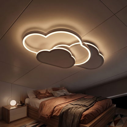 Lampa plafon chmura | Soliva – zapalone światło