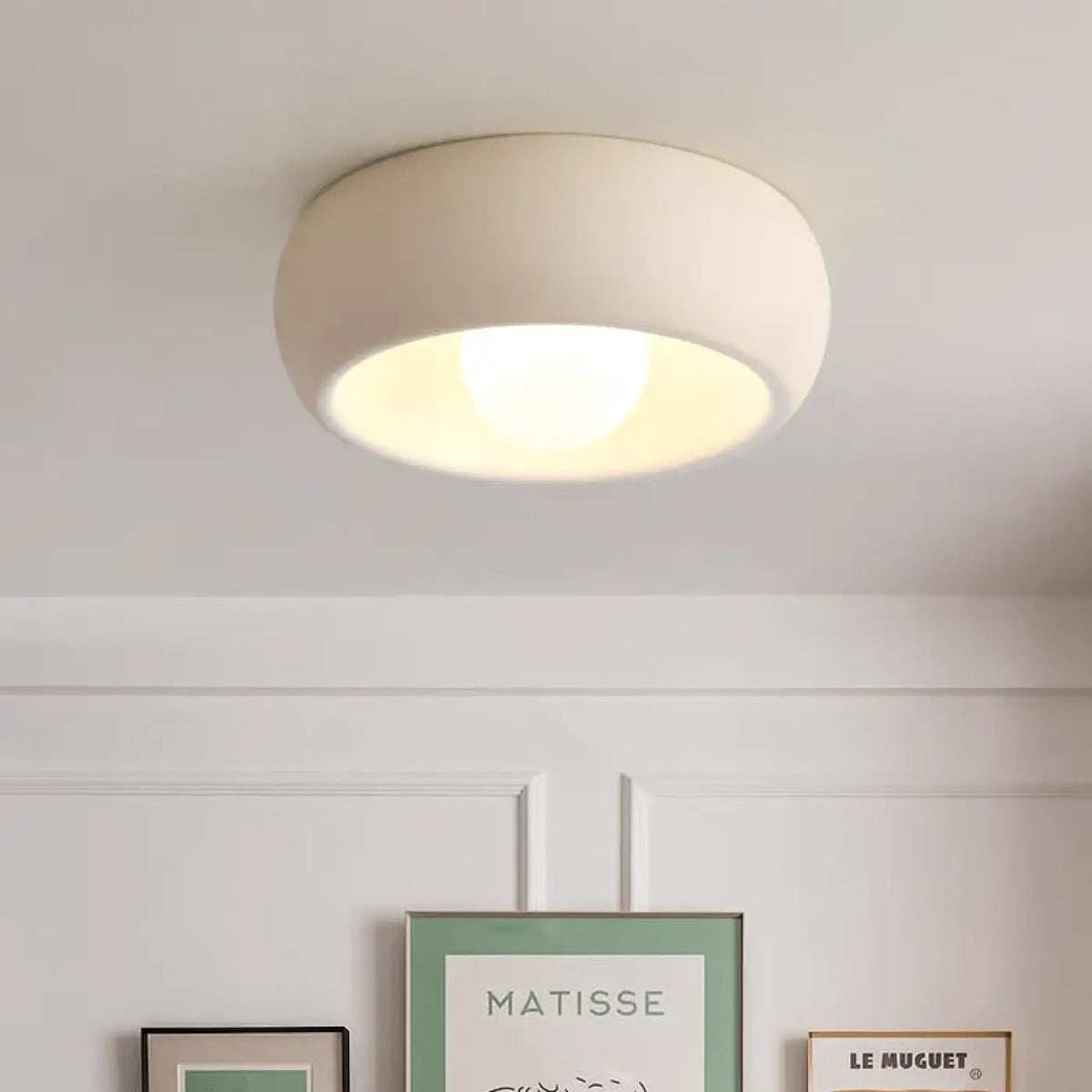 Lampa plafon okrągły do korytarza