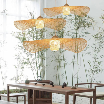 Lampa rattanowa wisząca | Marcella