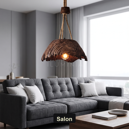 Lampa rustykalna wisząca | Gemmella