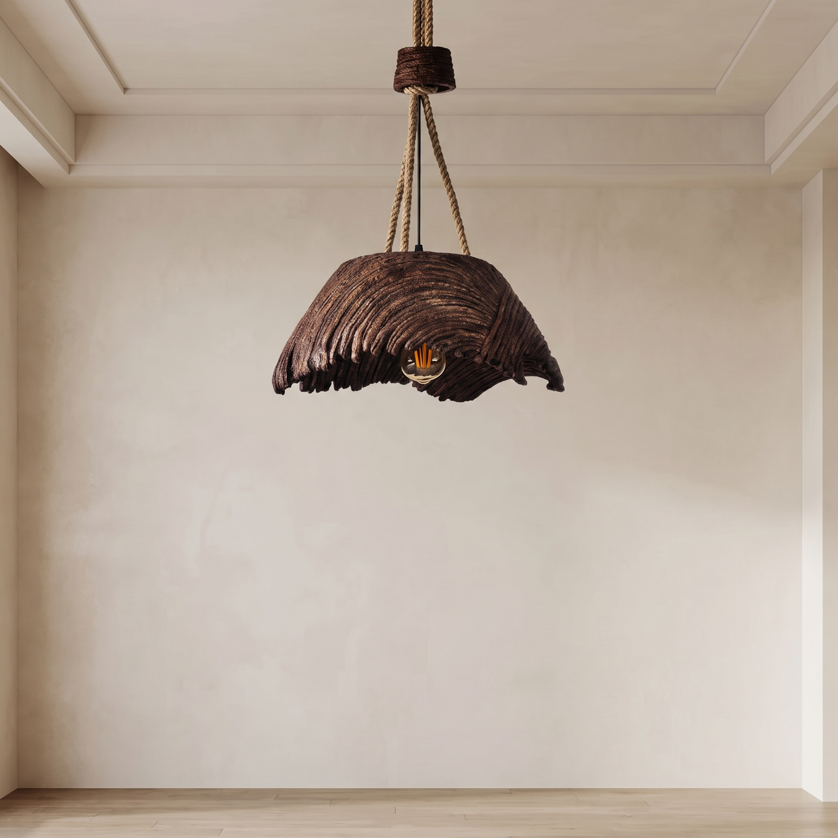 Lampa rustykalna wisząca | Gemmella