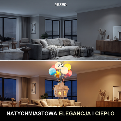Lampa schodowa wisząca | Elmina