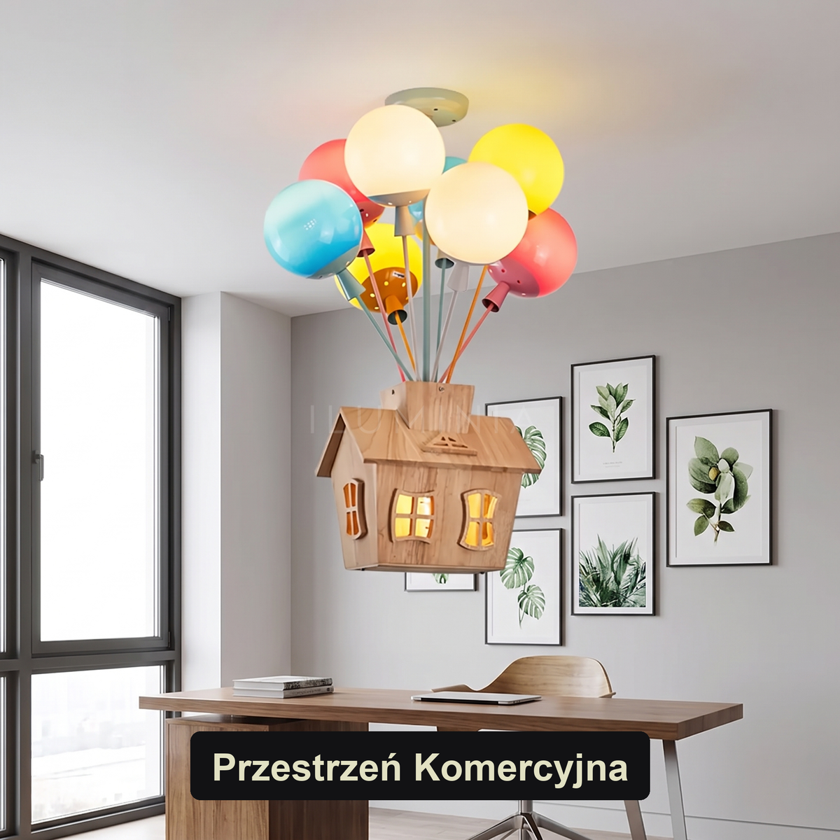 Lampa schodowa wisząca | Elmina
