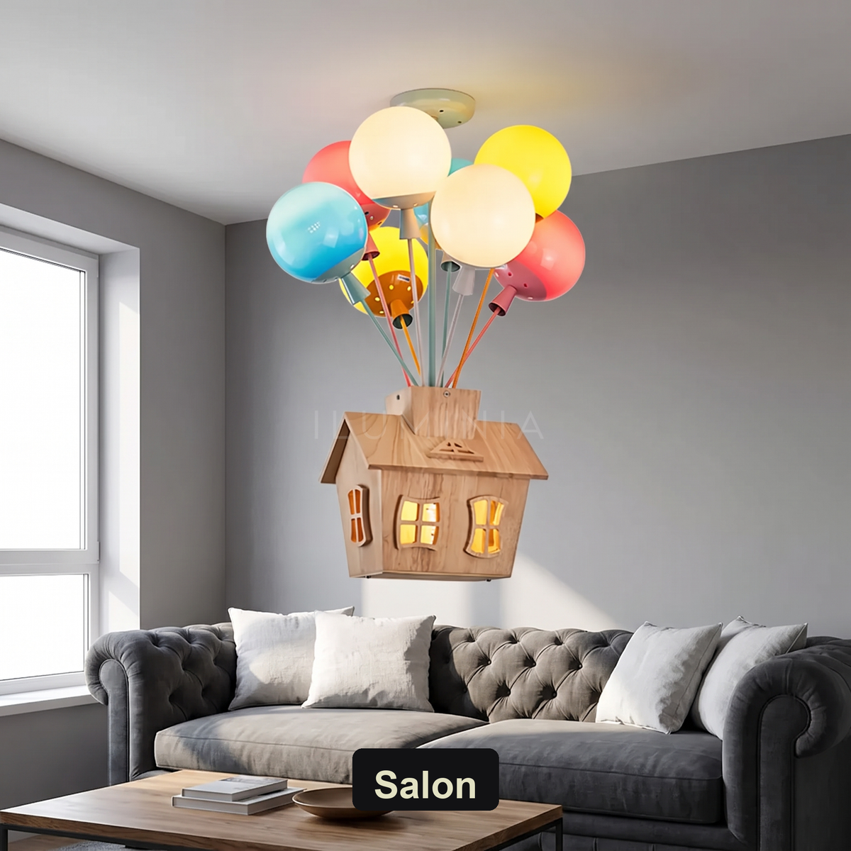 Lampa schodowa wisząca | Elmina