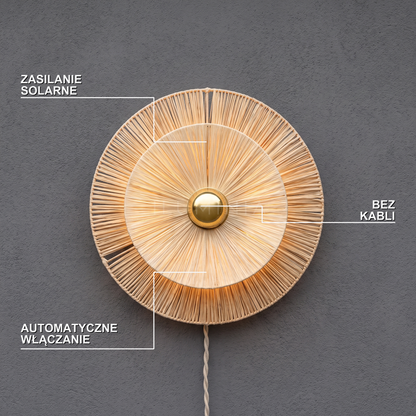 Lampa solarna kinkiet | SOLARO