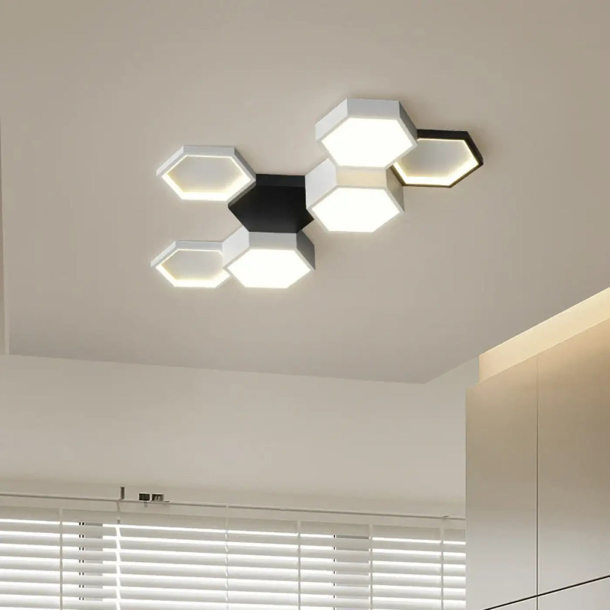 Lampa sufitowa biała plafon