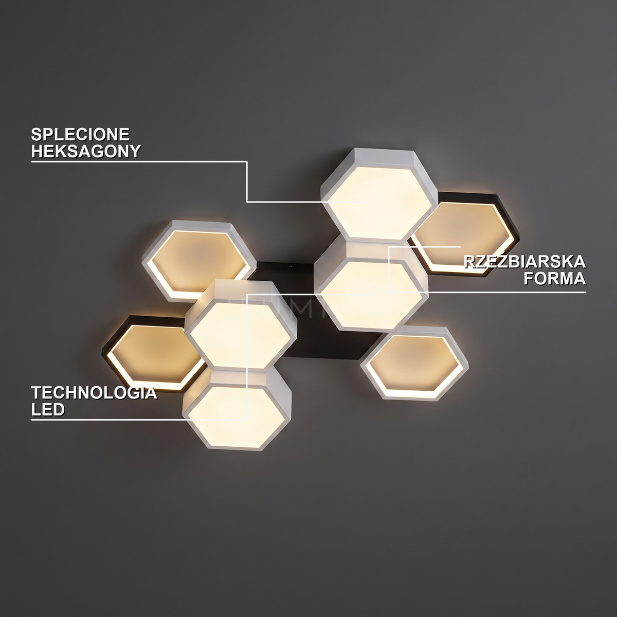Lampa sufitowa biała plafon | Fioriva – cechy i funkcje