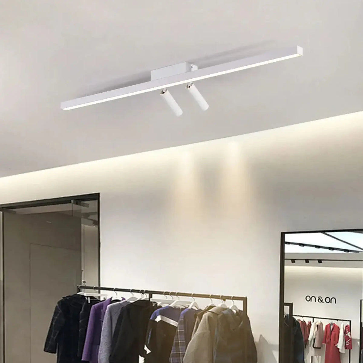 Lampa sufitowa plafon czarna do salonu