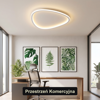 Lampa sufitowa plafon LED | Novira – przestrzeń komercyjna