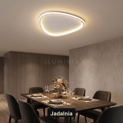 Lampa sufitowa plafon LED | Novira – jadalnia