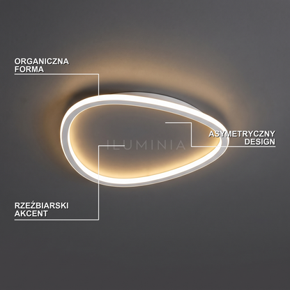 Lampa sufitowa plafon LED | Novira – cechy i funkcje