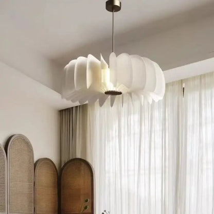 Lampa wisząca akrylowa biała LED | Vallola