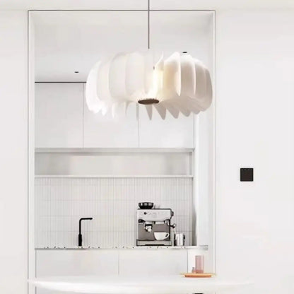 Lampa wisząca akrylowa biała LED | Vallola