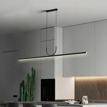 Lampa wisząca aluminiowa akrylowa czarna | Iolelle