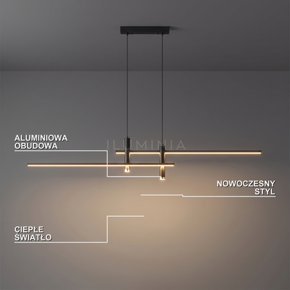Lampa wisząca aluminium | Tessella – cechy i funkcje