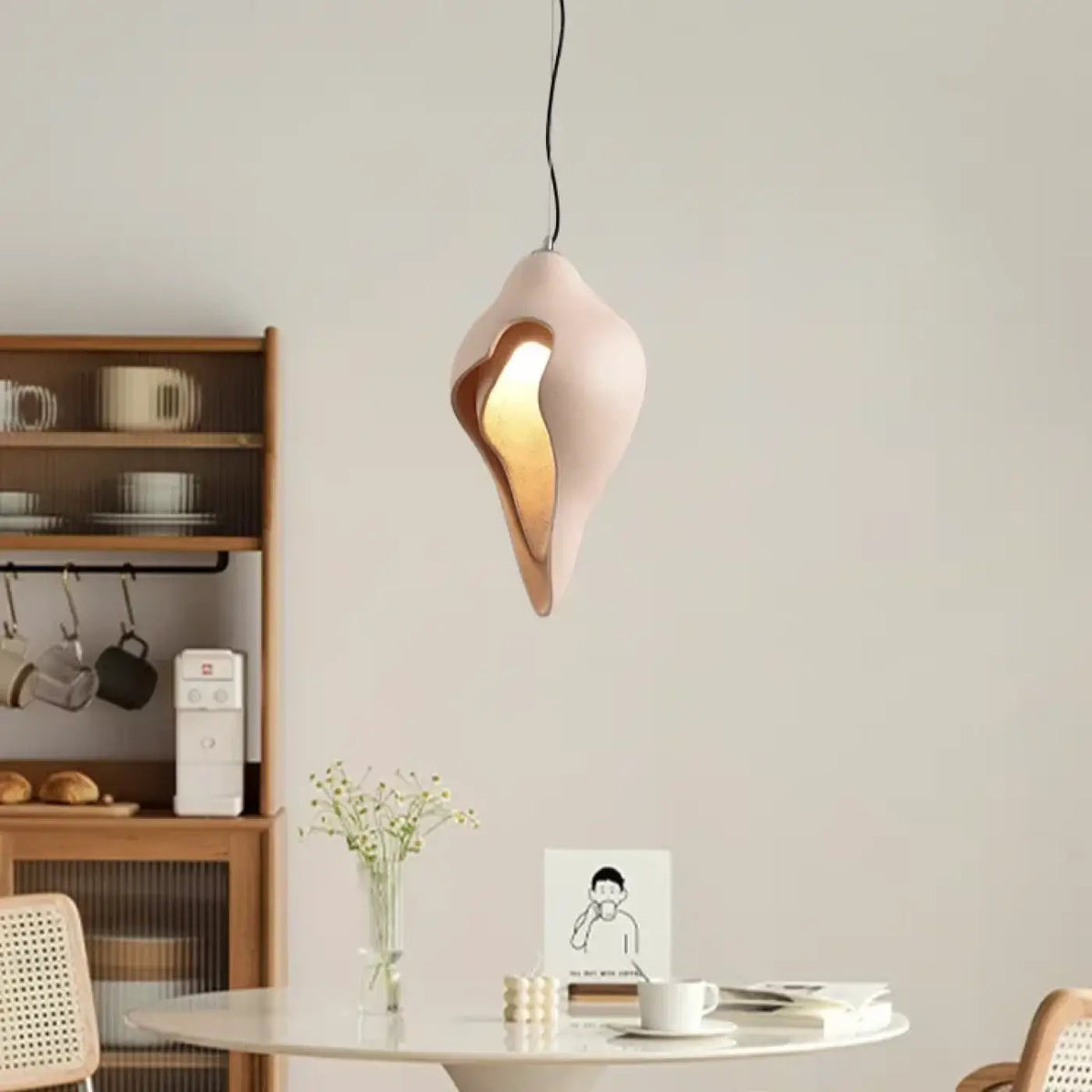 Lampa wisząca artystyczna organiczna designerska | Sienilda