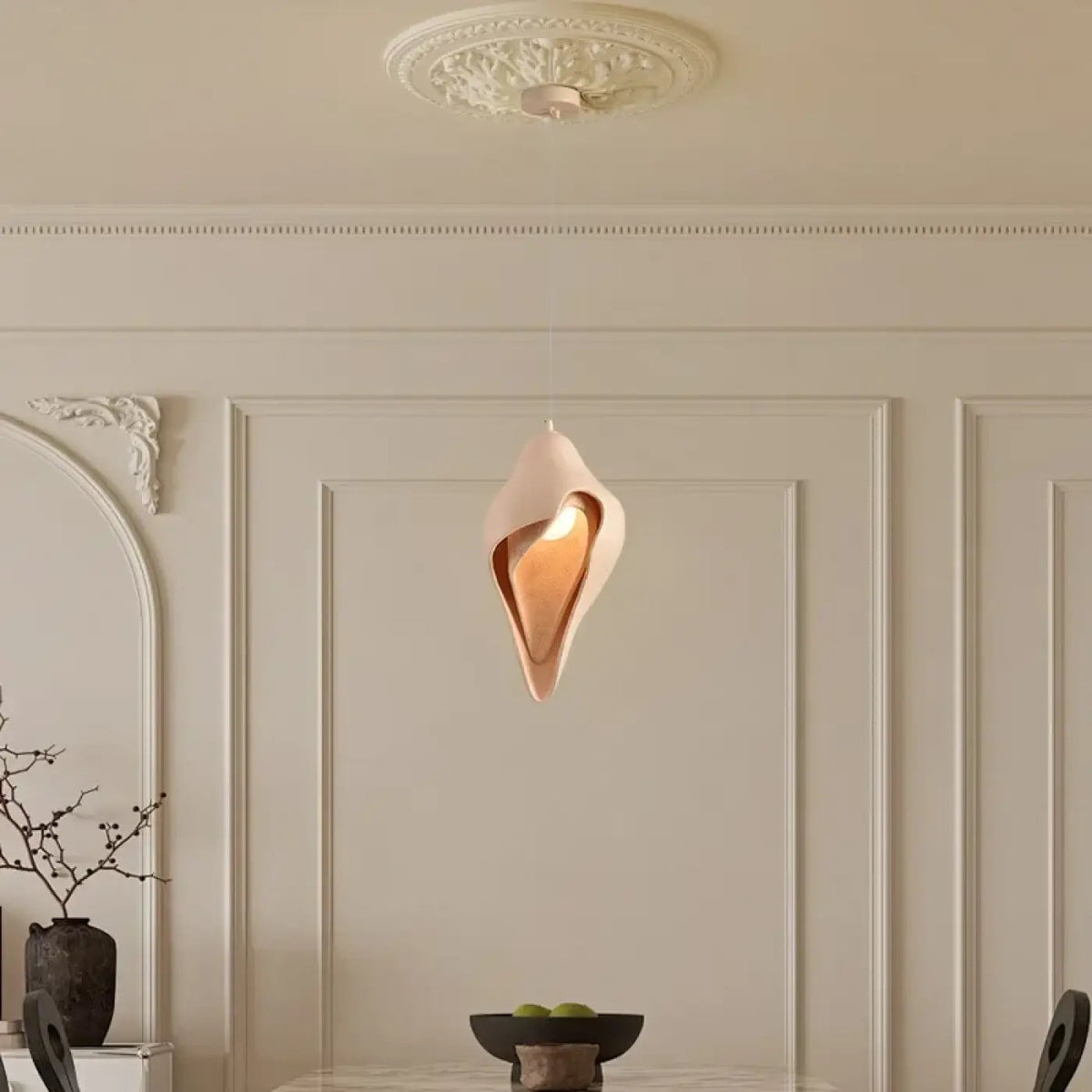 Lampa wisząca artystyczna organiczna designerska | Sienilda