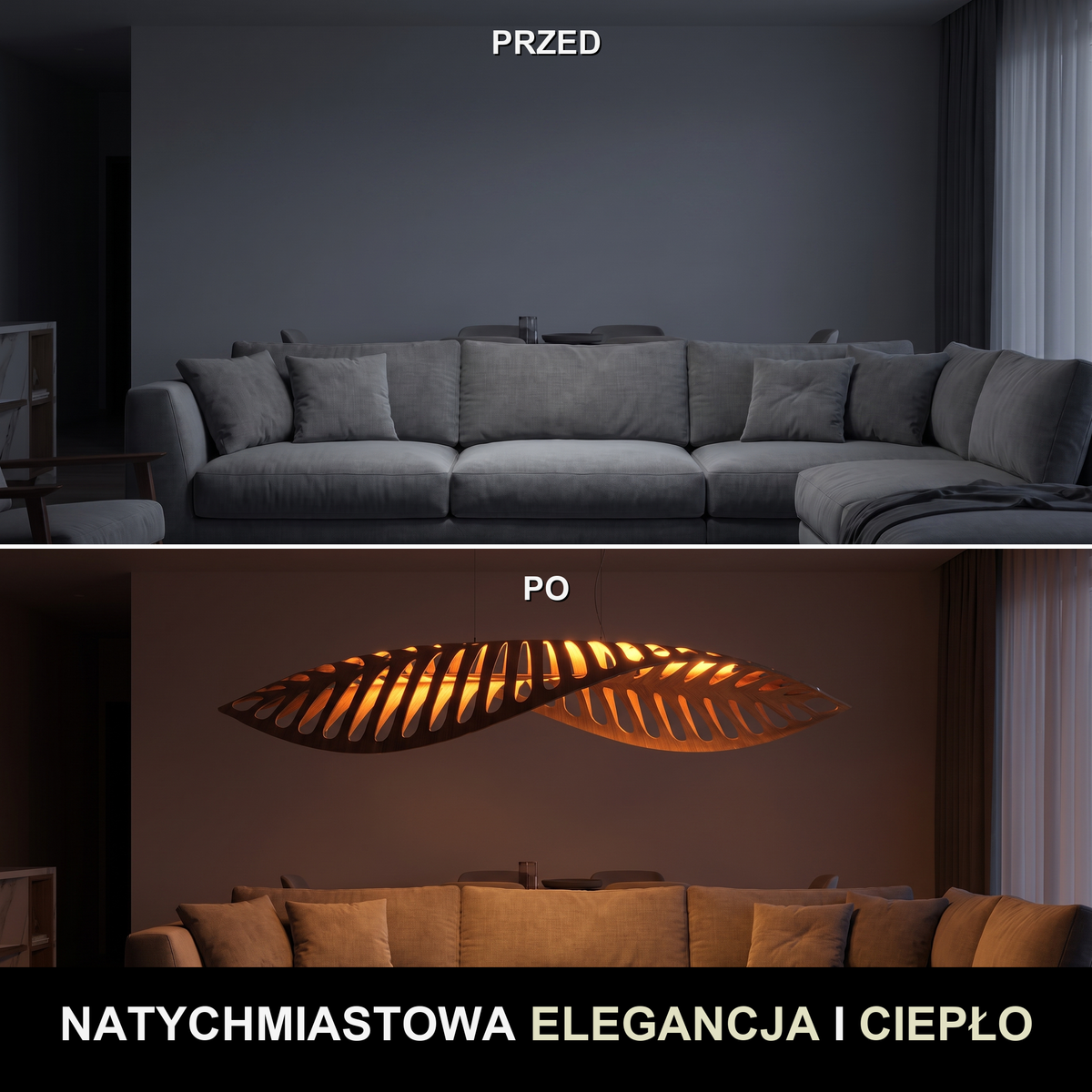 Lampa wisząca bamboo | Magesca