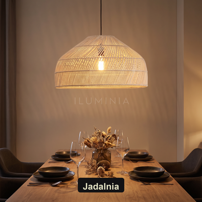 Lampa wisząca beżowa | Isolina