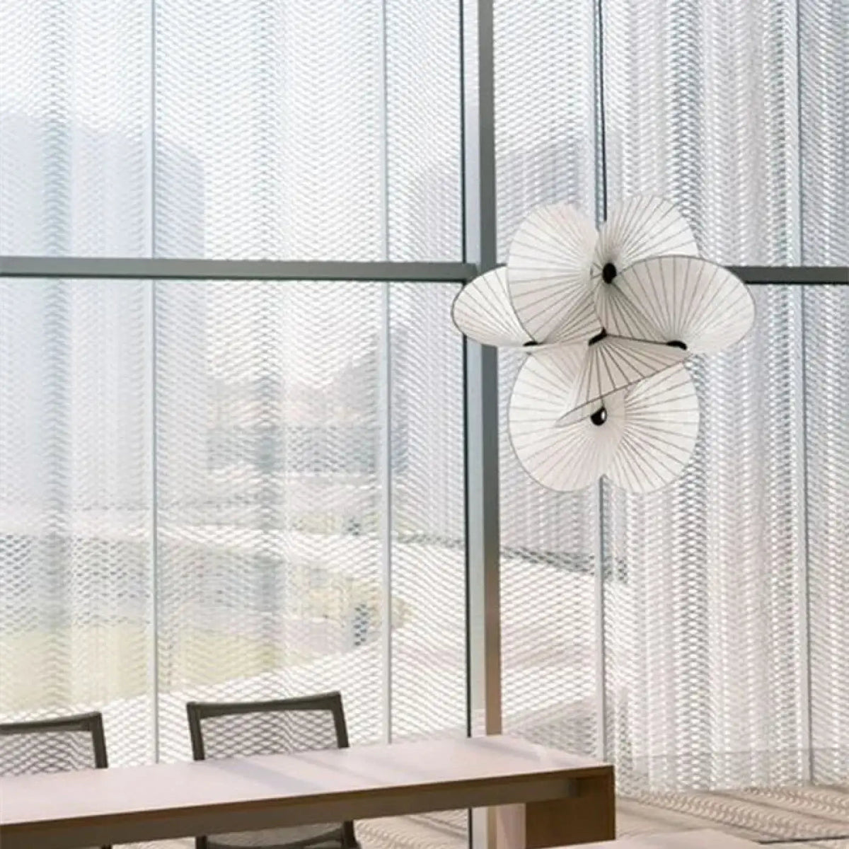 Lampa wisząca biała do biura | Lianoria