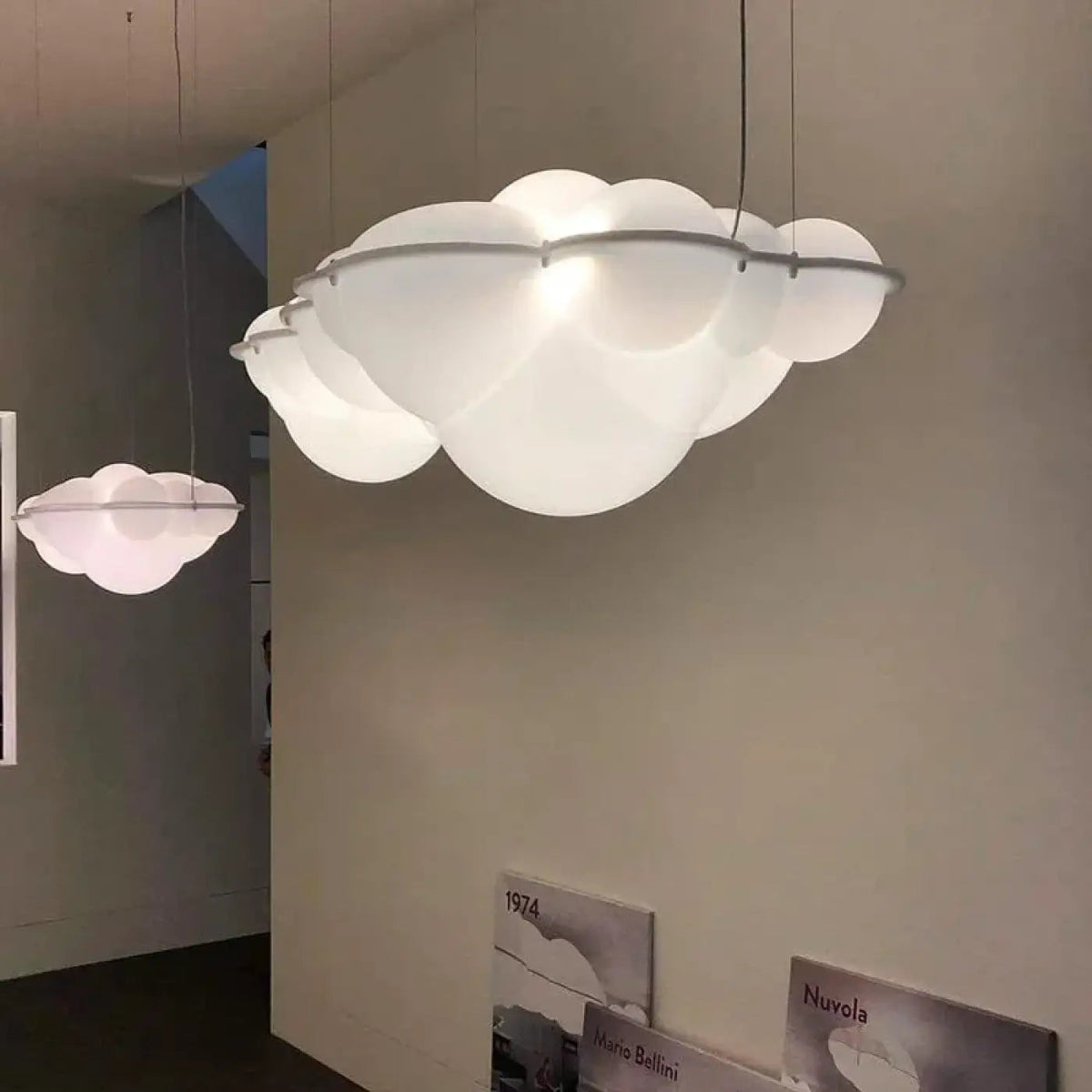 Lampa wisząca biała dziecięca | Savurna