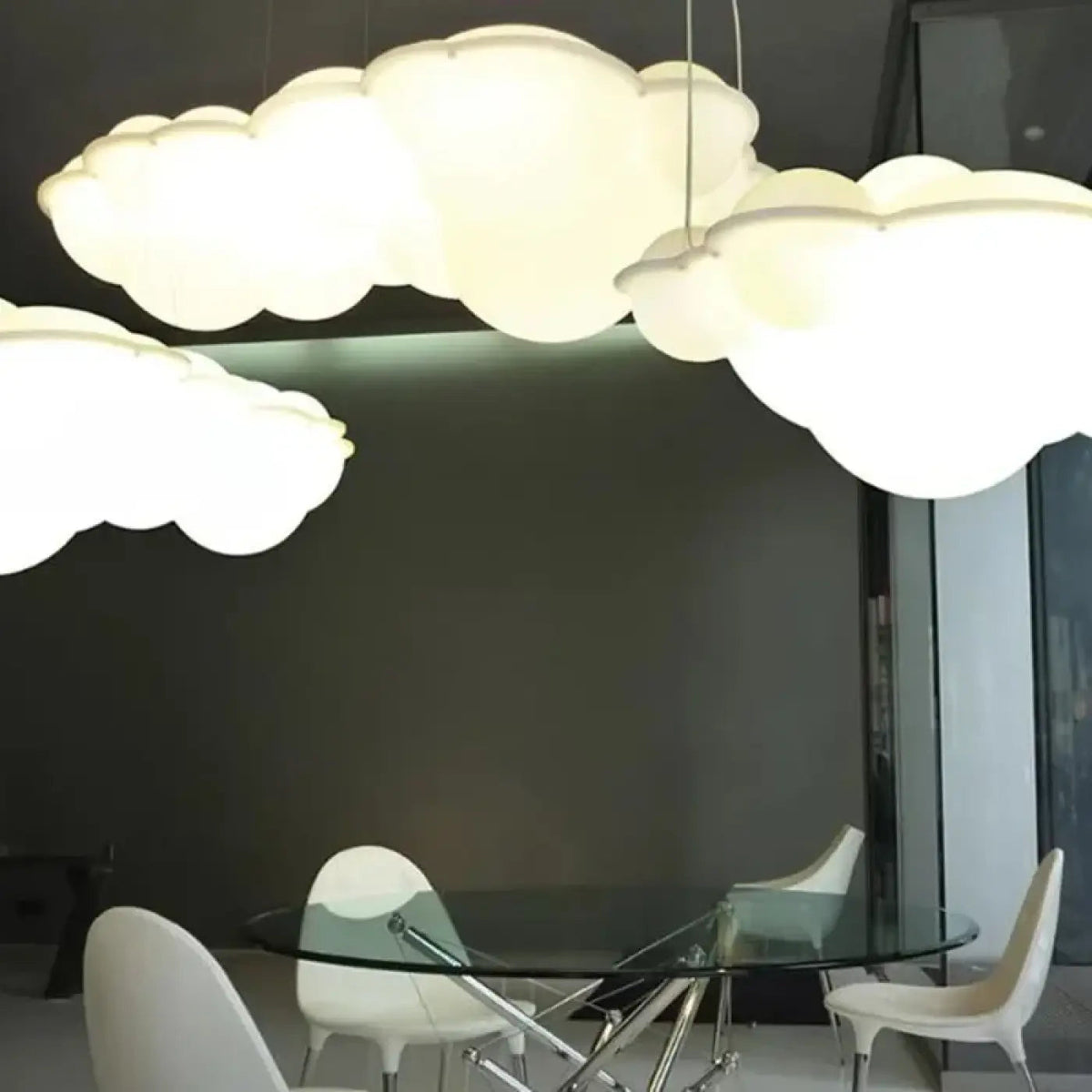 Lampa wisząca biała dziecięca | Savurna