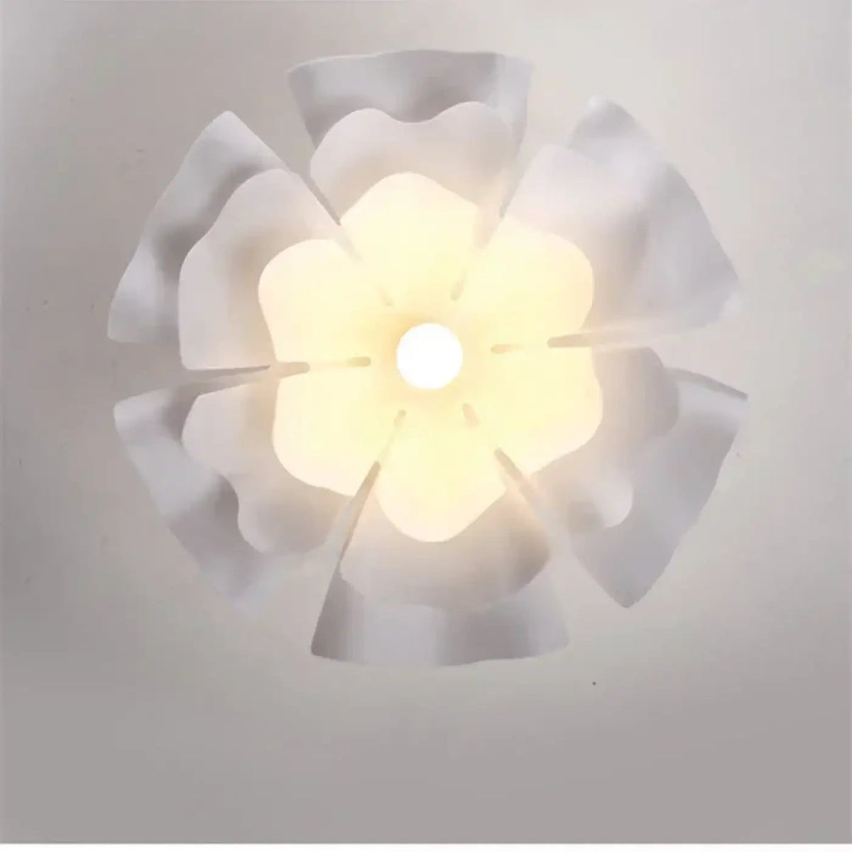 Lampa wisząca biały kwiat | Umbisa