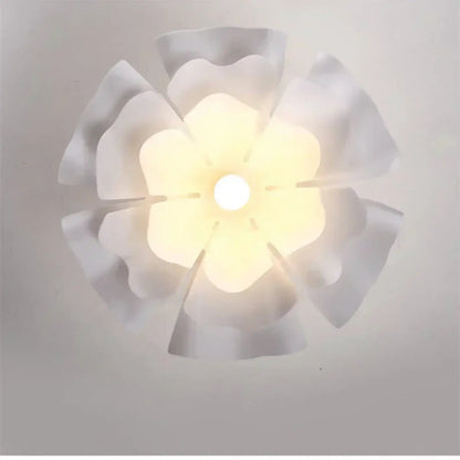 Lampa wisząca biały kwiat | Umbisa