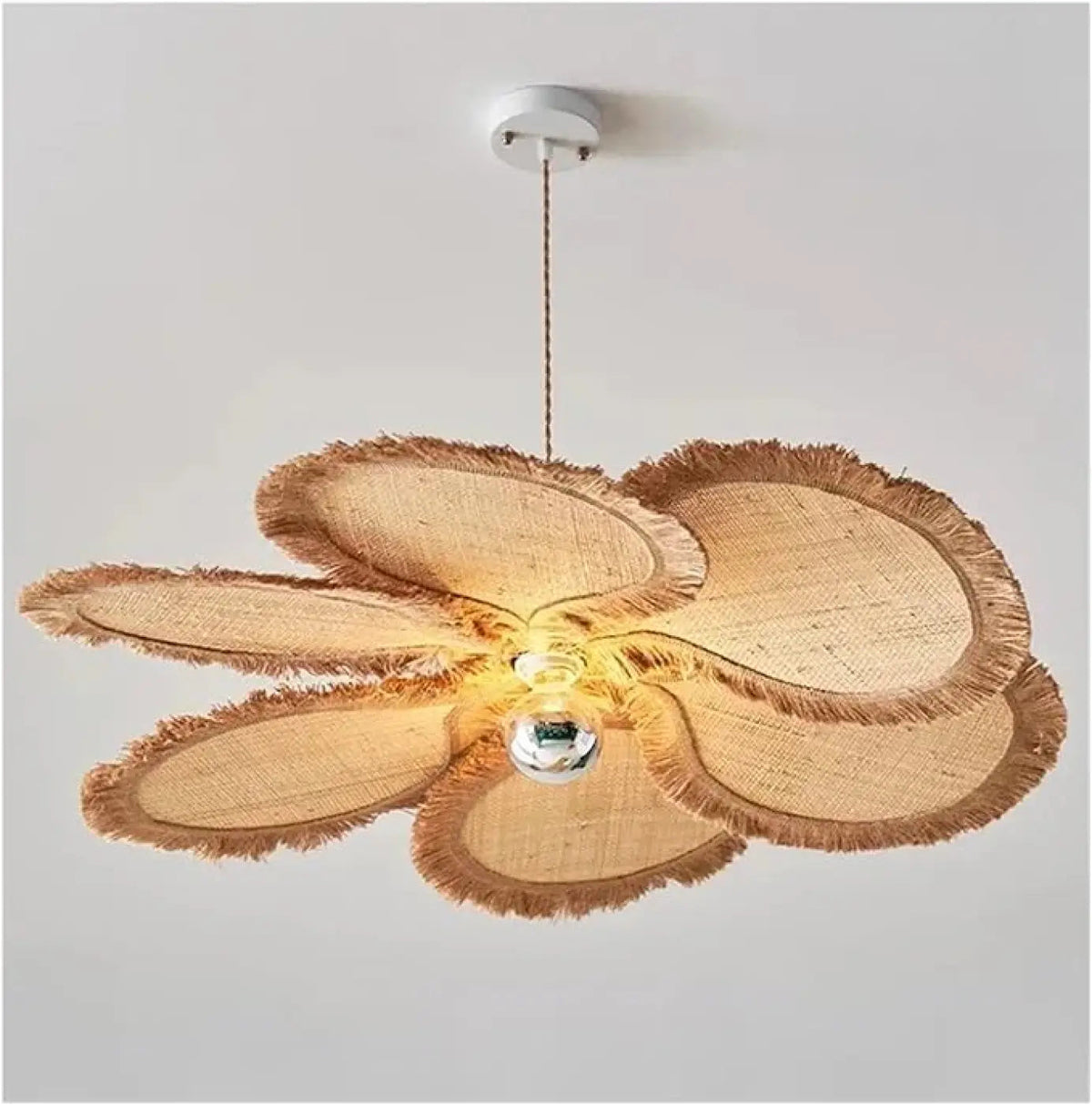 Lampa wisząca boho do sypialni | Nardurna