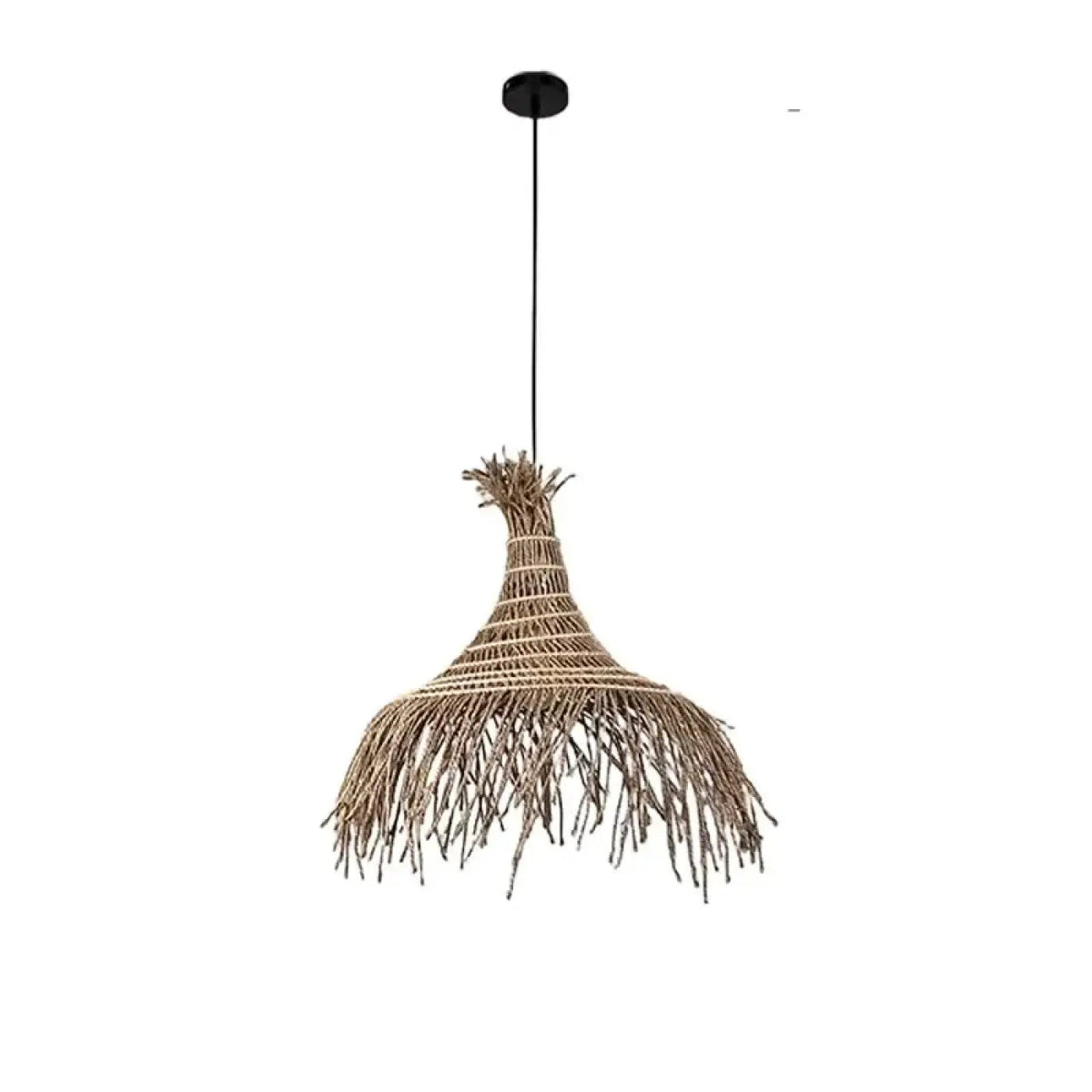 Lampa wisząca boho elegancka naturalna | Magnicia