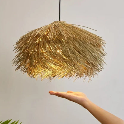 Lampa wisząca boho oryginalna naturalna | Prattisa