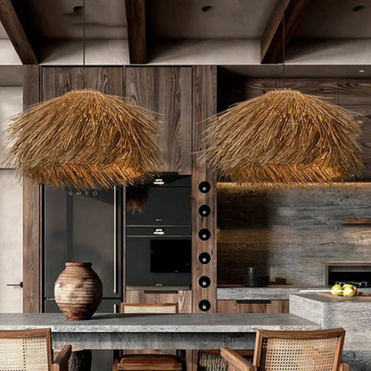 Lampa wisząca boho oryginalna naturalna | Prattisa
