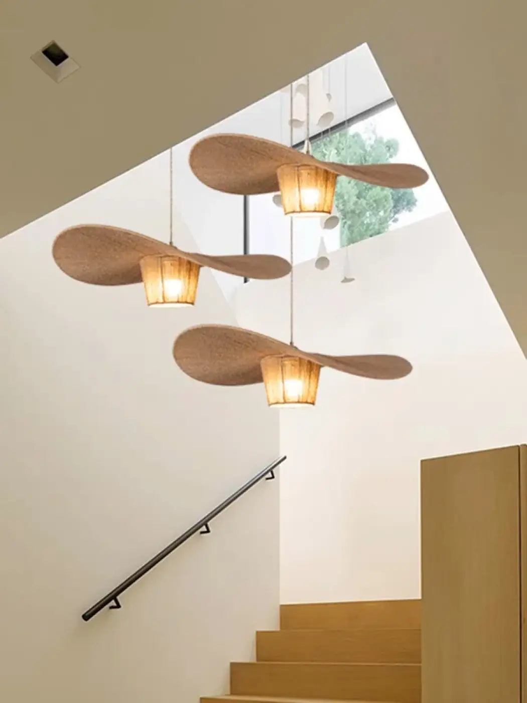 Lampa wisząca boho rattan | Verdita