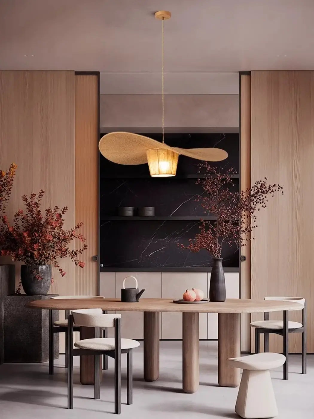 Lampa wisząca boho rattan | Verdita