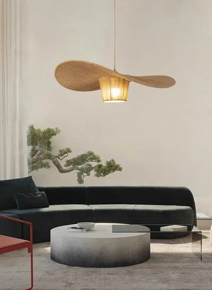 Lampa wisząca boho rattan | Verdita