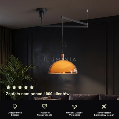 Lampa wisząca bursztynowa | Ramanta