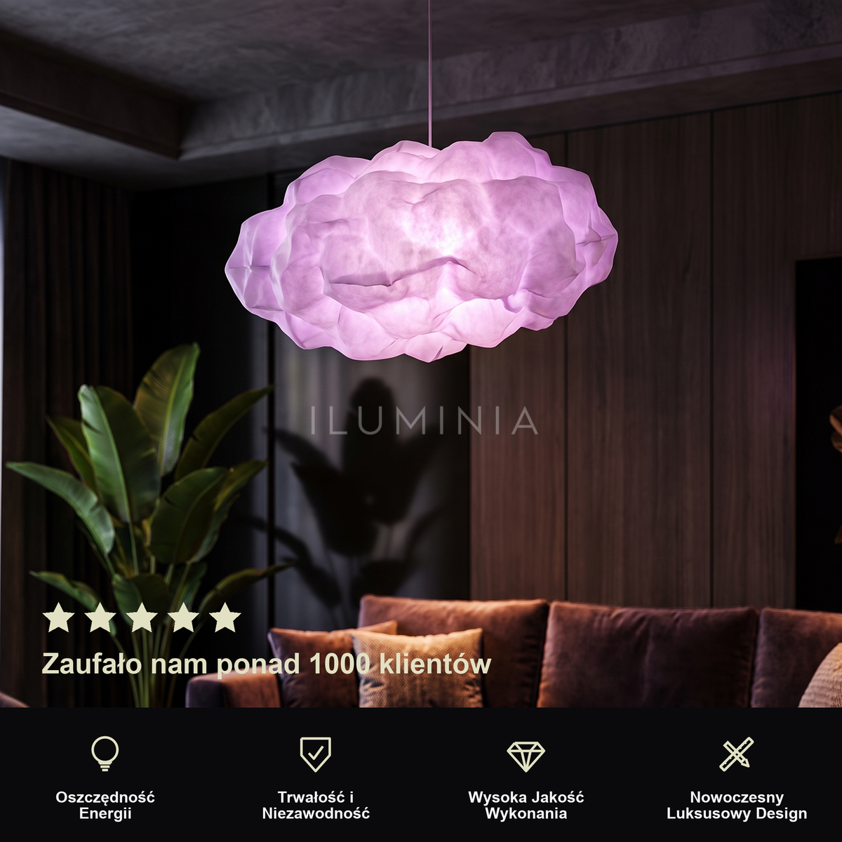 Lampa wisząca chmurka | Fabriosa – prezentacja