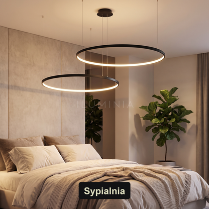 Lampa wisząca circle | Ravampa – sypialnia