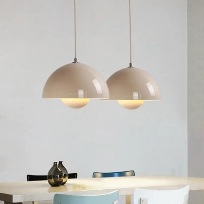 Lampa wisząca czarna biała | Adrita
