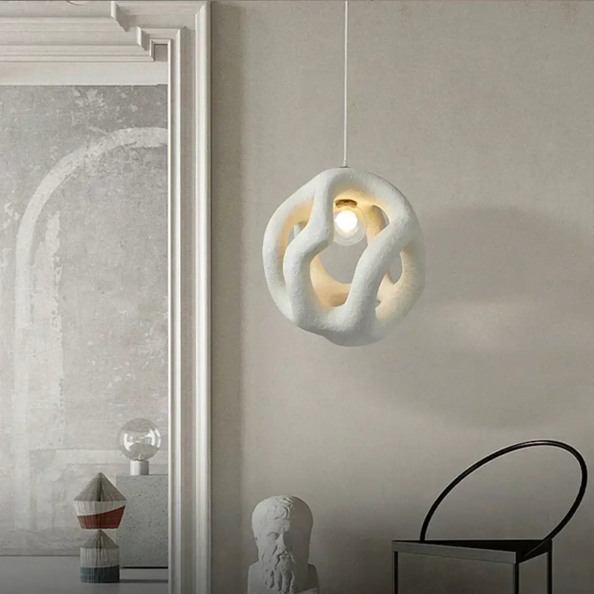 Lampa wisząca czarna do kuchni | Latilla