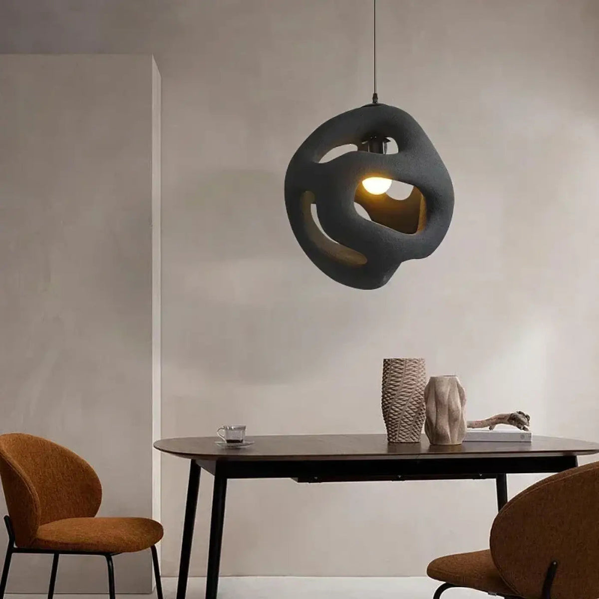 Lampa wisząca czarna do kuchni | Latilla