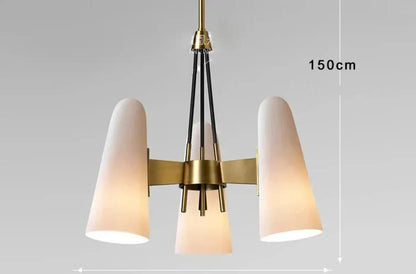 Lampa wisząca czarno miedziana | Santelia