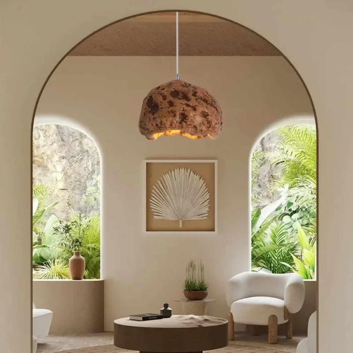 Lampa wisząca designerska naturalna czarna | Gostina
