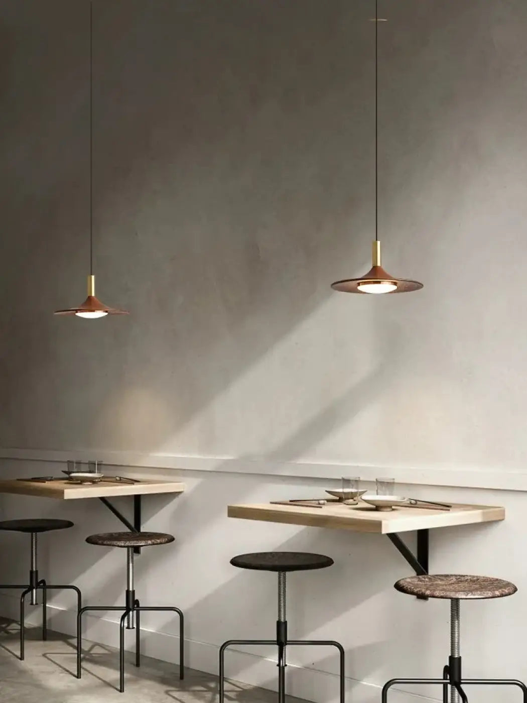 Lampa wisząca designerska nowoczesna metalowa | Brenicia